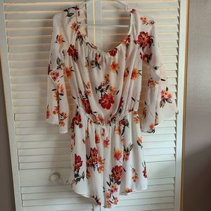 Floral Romper in